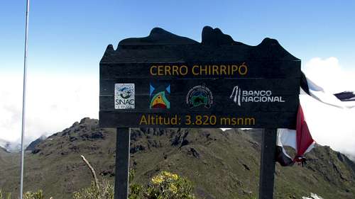 Chirripo Summit