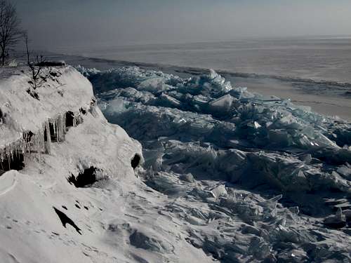 Blue Ice - Lake Superior