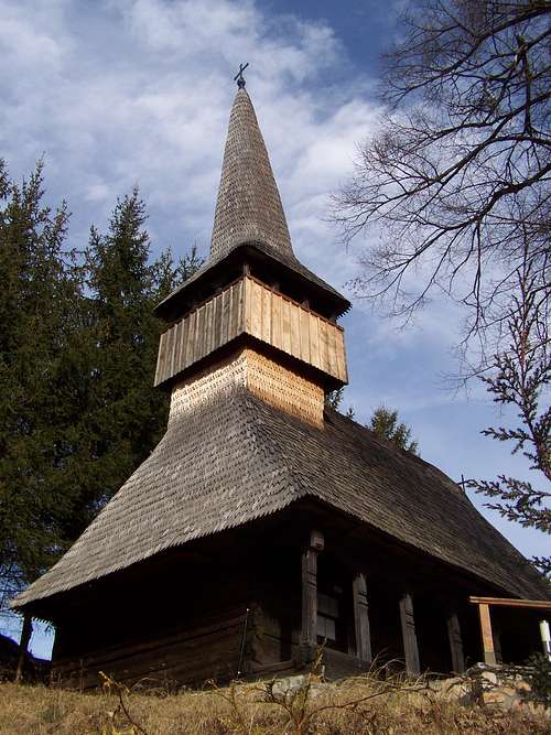 Bucea / Királyhágó. Ortodox wooden church