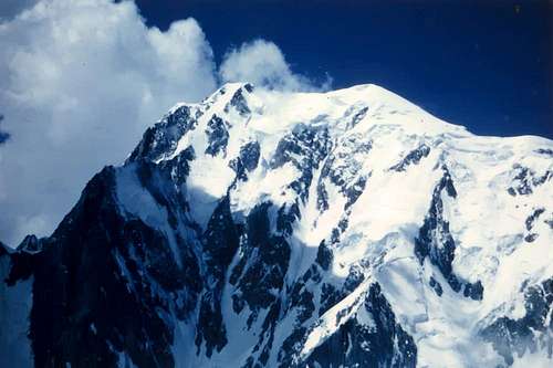 Northern Orographic Mount Blanc Brenva Face 1969