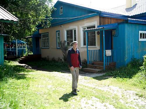 Volcanologists’ guesthouse in Klyuchi.