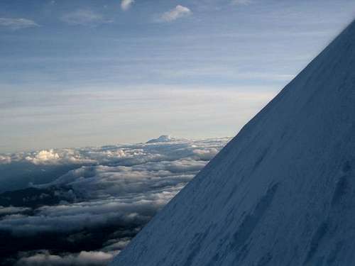 View of Chimborazo from the...