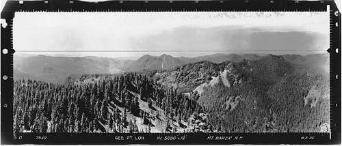 Gee Point SW view  - 8/3/1936
