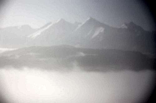 Through morning mist. White Tatras