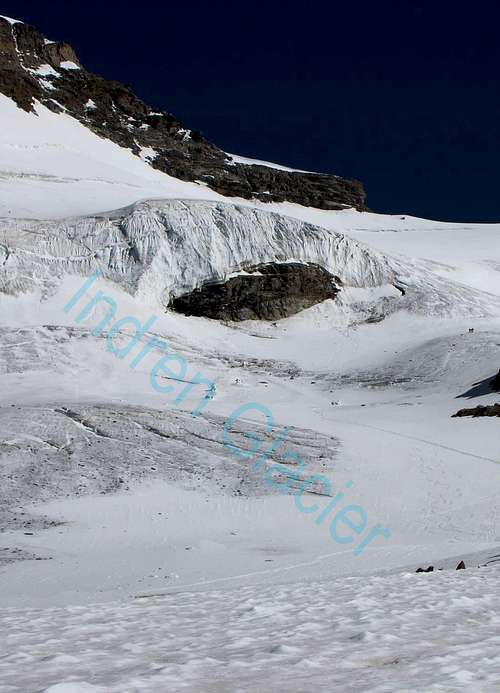 Indren Glacier