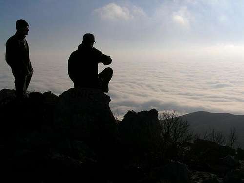 Above the clouds... Photo...