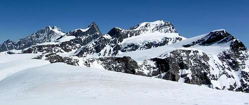 Grosses Fillarhorn summit panorama