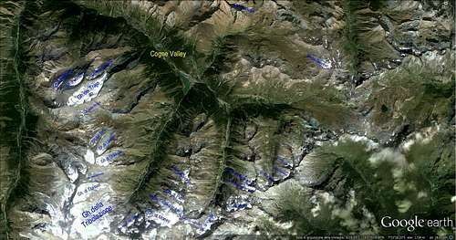Glaciers of Cogne Valley (Gran Paradiso)