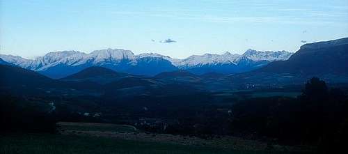 High Dauphiné Mountains....