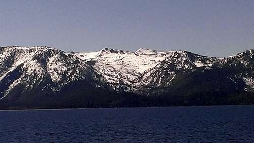 Janine Peak from Lake Tahoe