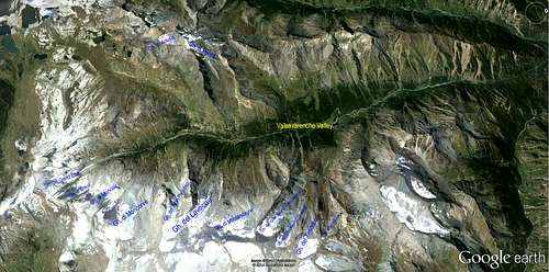Glaciers of Valsavarenche Valley (Gran Paradiso)