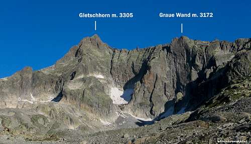 Gletschhorn and Graue Wand