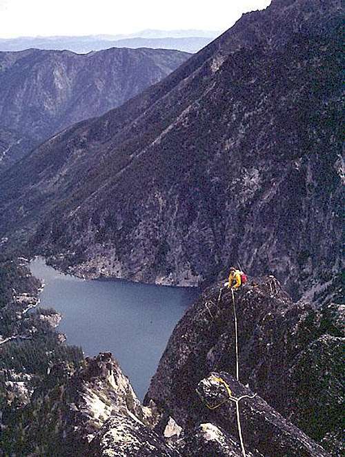 Crest of North Buttress, Colchuck