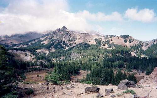 A view north to Goat Peak...