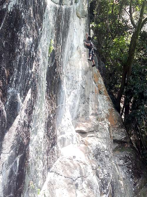 Climber on Kalya