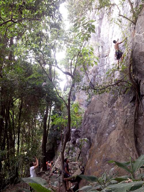 Climber on Morcheeba