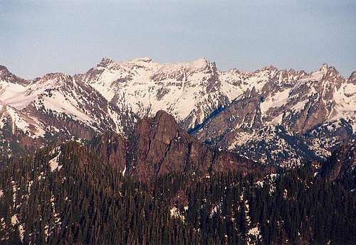 Cadet Peak from the WSW (from...