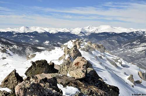 ''Platte Peak'' Winter hike.