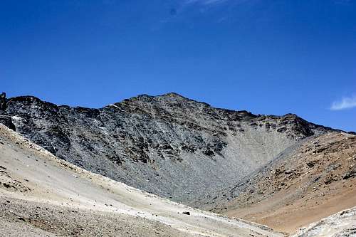 Ascent of Unnamed 5874 m peak in southern Lopu Kangri (Loinbo Kangri) range