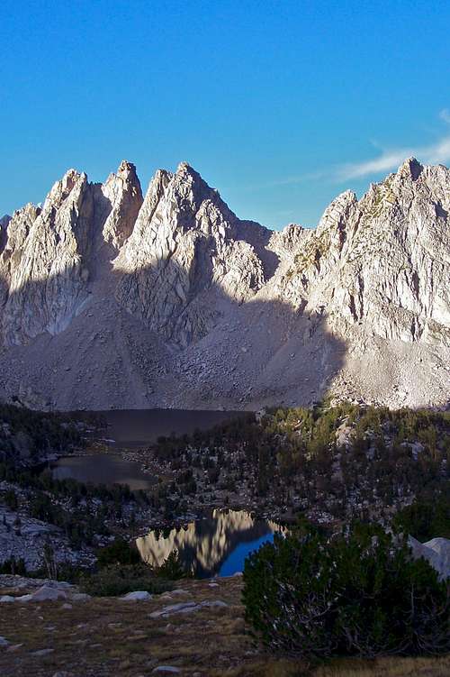 Kearsarge Pinnacles on the walk out day