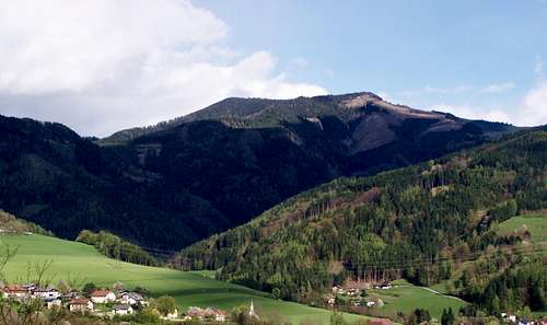 View of Rennfeld from west
