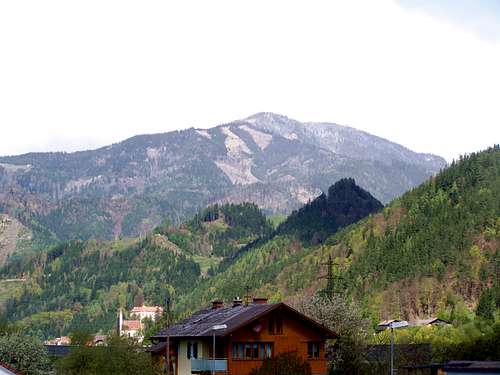 View of Rennfeld from south