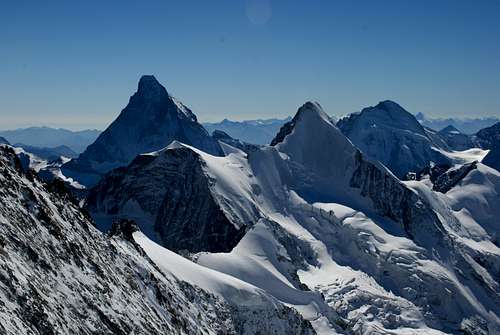 As seen from Zinalrothorn