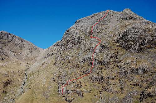 Ill Crags South East Face