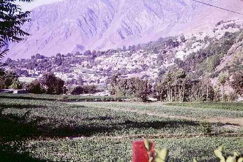 Chitral city in NWFP