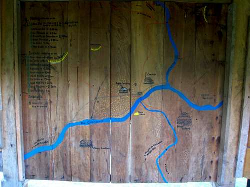 La Junta map