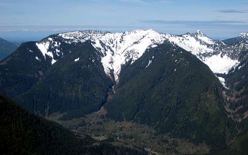 Point 5150 - Ragged Ridge High Point as seen from Iron Mountain