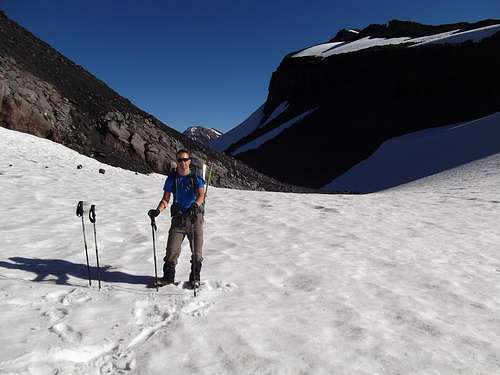 Top of Hayden Galcier and Collier Glacier