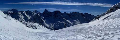 Swiss Alps panorama