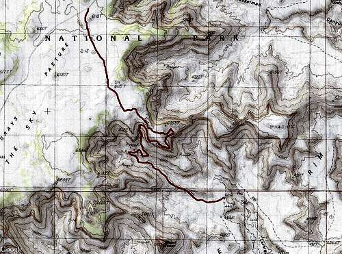 Lathrop Trail Map
