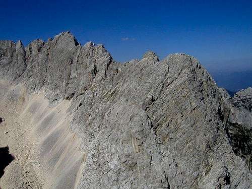 The wild ridge of Siroka pec...