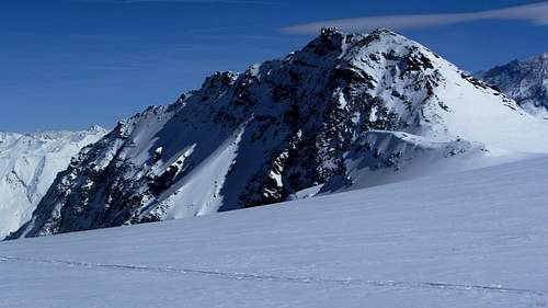 Mont de l'Etoile (3370m) from Glacier de Vouasson
