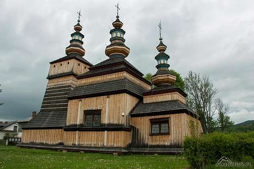 Orthodox cupolas from Krempna