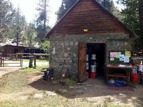 The bear proof shed. You food waits for you here.