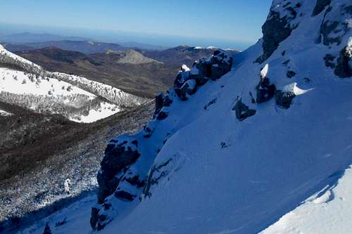 Serra Dolcedorme (north ridge)