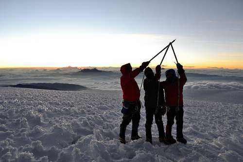 Summit of Cotopaxi