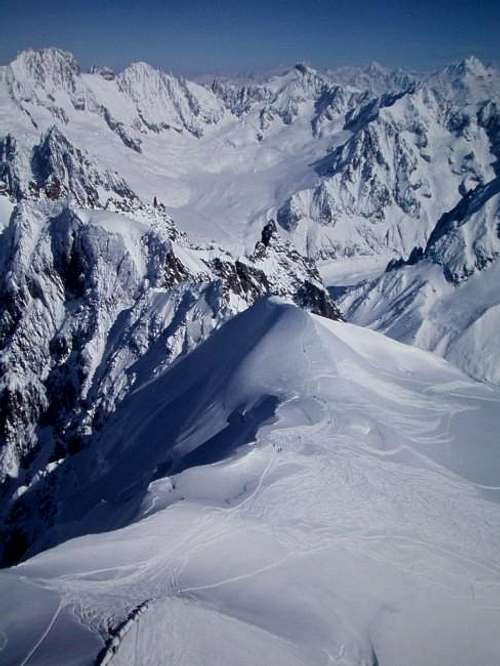 Aigille du Midi, Mont Blanc,...