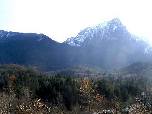 Mt. Index from Lower Town Wall