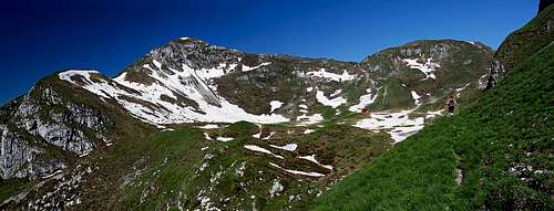 Monte Verzegnis from Sella Chianzutan