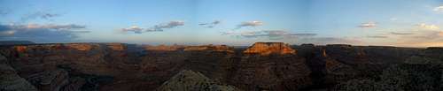 Evening on the Little Grand Canyon