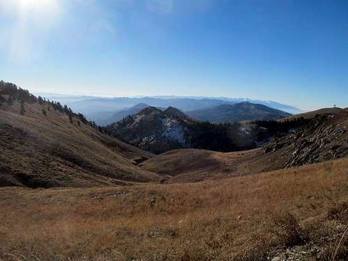 views near Francis Peak