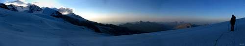 Dawn in the Alps