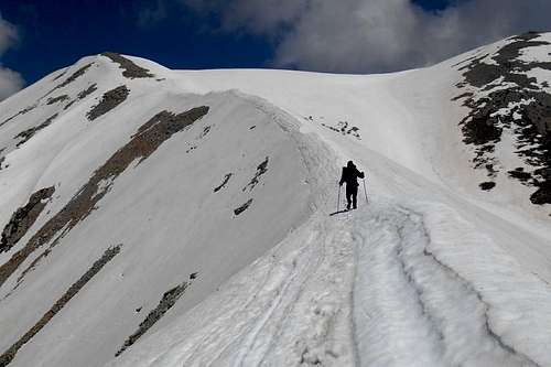 Ridge between Monte Focalone and Cima Pomilio