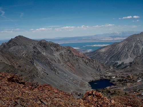 Black Mountain and Mono Lake