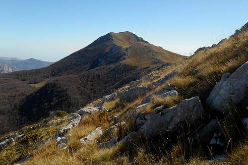 Serra Dolcedorme (from the east ridge)