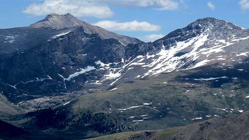 Mt Evans - Sawtooth Ridge - Mt Bierstadt 28-Jun-2014